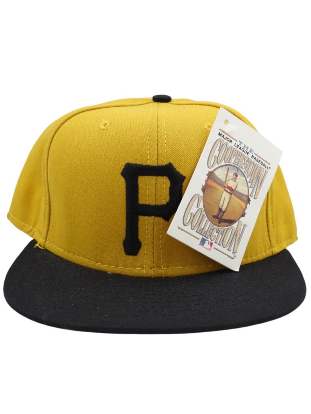 NWT Vintage 1970 Pittsburgh Pirates Cooperstown Collection Wool Fitted Hat 7 1/4